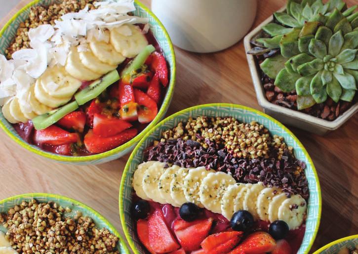 They had it for breakfast or lunch, before between or after exercising, there was absolutely nothing better than an acai bowl.
