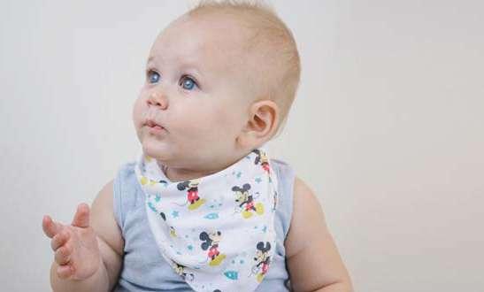 BANDANA BIBS Soft and super absorbent, our bandana bibs are made from cotton jersey and offer a snug ÀW IRU HYHU\GD\ ZHDU Size: Front Fabric: Back Fabric: Pack Size: Available from: One Size Fits All