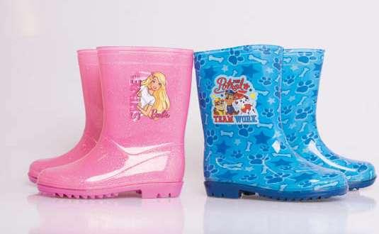 Manufactured with water resistant PVC and specially lined, our stylish Wellies will be sure to keep kids