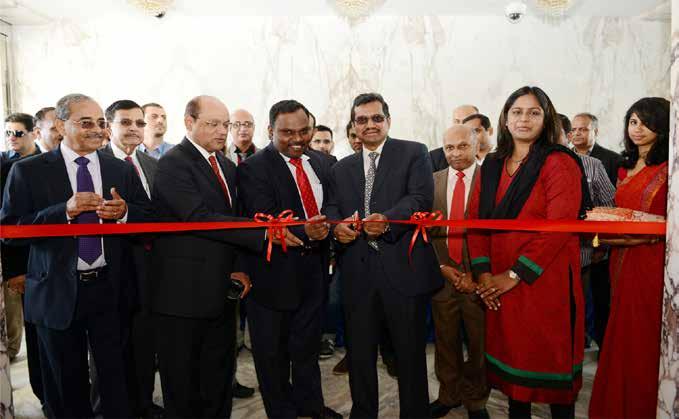 H.E. Shri M.K. Lokesh, IFS, Ambassador, Embassy of India, UAE, inaugurating the BSM.