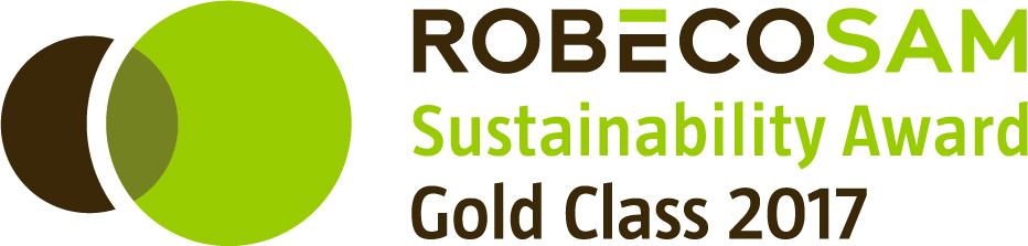 Gold Class distinction in the Textiles, Apparel & Luxury Goods sector in RobecoSAM s 2017 Sustainability Yearbook FTSE4Good Constituent Carbon