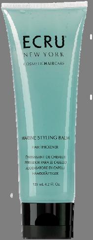 Marine Thickening Balm No Parabens. A light, fragrant thickening gelée that absorbs into the hair to dramatically increase thickness while providing protection against damage and breakage.