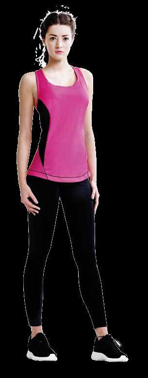 RIO VEST VENTILATED AND LIGHTWEIGHT Sleeveless, streamlined construction with airy Isovent pique fabric, ergonomic flat seams and no