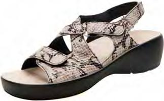 Taupe Smooth Leather    Abby 17530-1C Silver Viper Print Leather 17530-1H Grey Croc Patent Leather 17530-1P Black