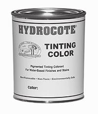 HYDROCOTE STAINS & COLORANTS HYDROCOTE TINTING COLORS Highly ncentrat, extra fine ground pigment, free of fillers and extenders.