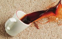 CUTION: o not apply the solvent directly to the carpet pile as permanent damage WILL result.