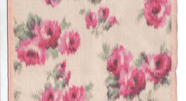 Floral Floral designs can be all over, as motifs or in stripes. A floral design can be woven into a ribbon (see jacquard) or printed on a ribbon.