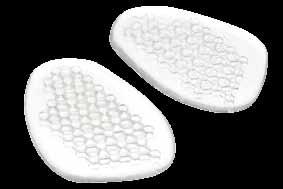pressure on irregular heel bumps 10385 S/M 1/polybag 10395 L/XL 1/polybag Malleolar Sleeve Cushions