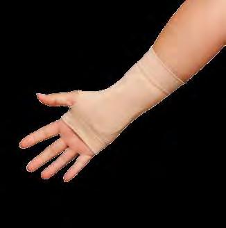 caused by hypersensitivity For placement directly over carpal tunnel post-operative scar area Medical grade mineral oil gel pad helps prevent and reduce scar tissue Can be worn under gloves and/or