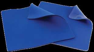 Gel Pads & Sheeting Soft Shear GEL Sheeting 1/8 (3mm) thick gel sheet available with medical grade mineral oil gel exposed on one side, or lined with fabric on