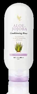 71 Aloe-Jojoba Conditioning Rinse Contains jojoba and vitamin B to help nourish, protect and