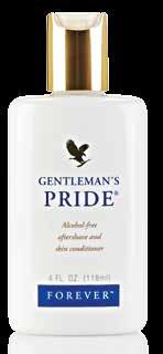 Gentleman s Pride Gentleman s Pride is an alcohol-free aftershave balm that helps to soothe and condition sensitive skin