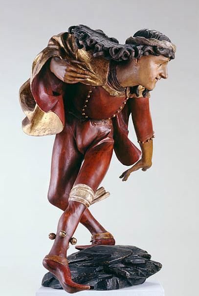 Fig. 1: Erasmus Grasser, Moresque dancer with cloak, c.