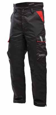 Easy to put on with leg zips reaching from ankle to thigh. Elasticated waist with belt loops. leeves lined with warm ribbing. leeve tightened with straps.
