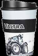 Valtra logo is engraved on the aluminium frame.