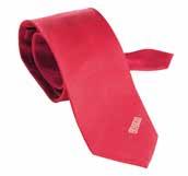 V42701604 TIE High quality 100% silk tie, pattern woven. Trendy 7.5 cm width. Colour: red.