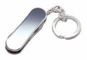 measure keyring 20 Silver-plated and