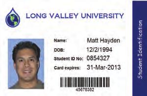 Our photo ID s are high quality and durable.