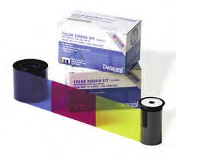 We carry a large range of ID card printer consumables including; Full colour dye sublimation ribbons Mono colour
