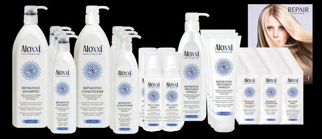REPAIR WHAT IT IS: Repair severely damaged hair with Aloxxi s REPAIR collection.