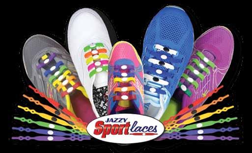 SCAN TO CHECK OUT THE INSTRUCTIONAL VIDEO ORDER NOW!! JAZZY LACES www.jazzysportlaces.com SHOES BECOME SLIP-ON/SLIP-OFF!