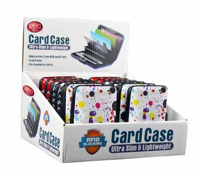 WALLETS RFID Hard Case Wallet