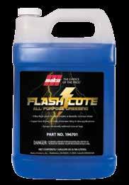 Use Flash Cote All-Purpose Dressing to give surfaces highly durable protection while making them look like new. Contains no heptane or hexane for a better safety profile.