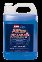 Prizm Turbo Shine Dressing adds durable protection to make surfaces look like new.
