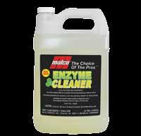 CARPET & INTERIOR CLEANERS CARPET & UPHOLSTERY CLEANER CONCENTRATE Lifts and dissolves soils and stains for complete cleaning of synthetic and natural fiber carpet and upholstery.