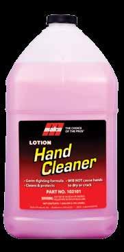 HAND CLEANERS & LAUNDRY DETERGENT CHERRY SP HAND CLEANER Polymer scrubbers cut through grease and grime while leaving hands conditioned and free