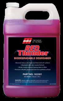 105605 RED THUNDER Malco s most versatile heavy duty cleaner removes heavy soils from most hard and soft surfaces.