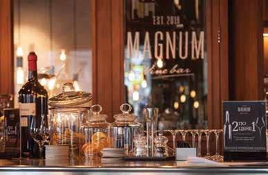 MAGNUM wine bar is a new project in Belaya Ploshad business center.