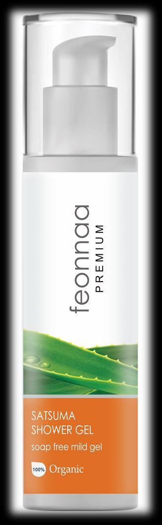 Feonnaa Premium Shower Gel Ingredients-Satsuma Flower extract, Honey, Mint Extract, Neem essential oil, Aloevera extract,