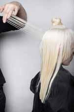 08 Once front and back sections are complete, blowdry hair smooth including the