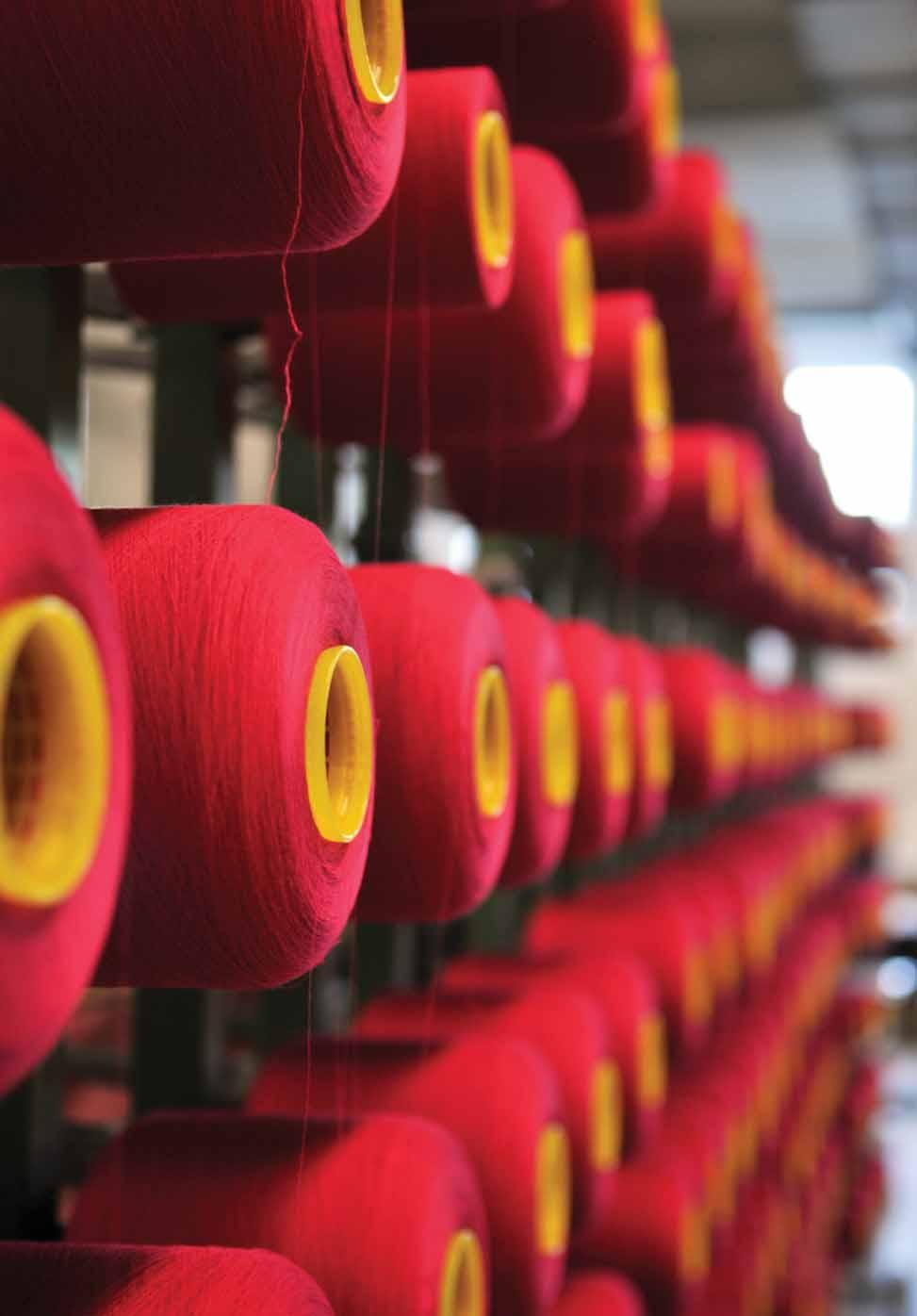 Indian Yarn & Fabric industry Optimistic about future growth The textile industry is the largest industry of modern India.