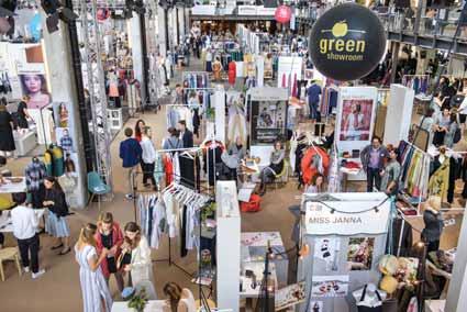 A total of 180 international labels* presented an inspiring portfolio and attracted high-quality buyers from conventional fashion houses and concept stores to the Funkhaus Berlin.