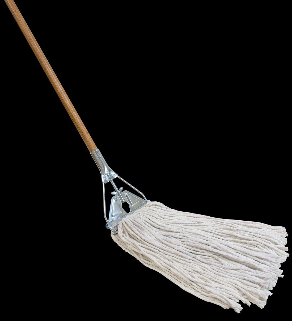 Microban Antimicrobial Product Protection is built into the mop head to fight odor-causing