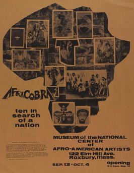 AfriCOBRA 1: Ten in Search of a Nation; Museum of the National Center of Afro-American Artists,