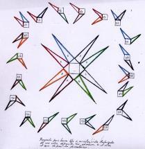estrella), 2012 Color pens on paper 21 x 25