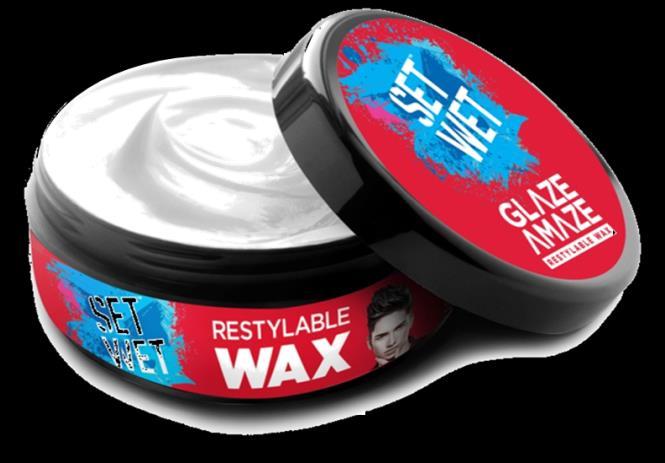 Set Wet Hair Wax Water and oil based Set Wet Hair Waxes allow restyling of