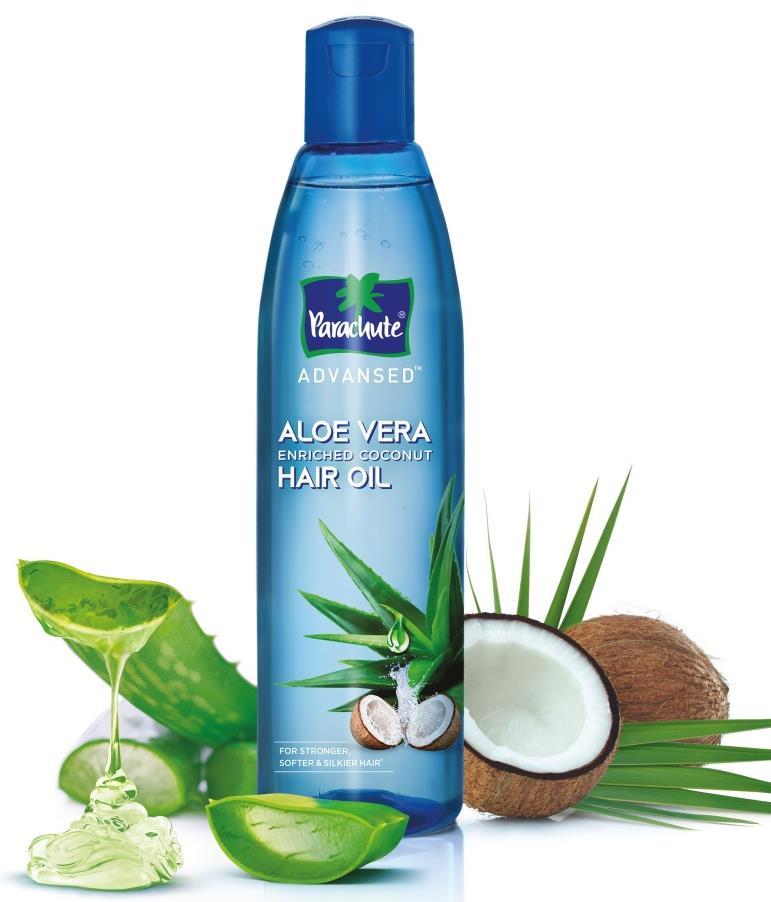 Value Added Hair Oils Better Sensorials Parachute Advansed Aloe Vera Enriched Coconut Hair Oil Consumer Habits evolving to more contemporary products Consumer seeks better