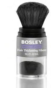 Hair Thickening Fibers Keratin Proteins similar to natural hair Blends with natural hair to add density and help create