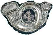 $80 5338* 4th Regiment NSW Volunteer Infantry, hat badge in brass 1884-1903 (Grebert p30); 4th Australian