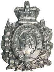 5340* 5th Regiment NSW Scottish Rifles, and 5th (Union Volunteer) NSW Infantry Regiment, 1886-1899, glengarry/sporran badge in