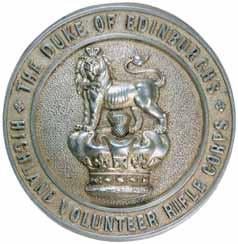 5356 Australia, NSW Lancer Regiment, 1895-1903, collar badge in oxidised white metal (25mm) (Grebert p70); NSW Volunteer Artillery, c1890s, universal collar badges in white metal (31mm) (Grebert