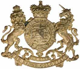 $250 5508* Tasmania, Launceston Artillery, c1890, shoulder strap badges in white metal.