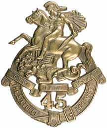 5539* Australia, 37th Infantry Battalion (The Henty Regiment), 1930-42, collar badge in gilt and enamel (28mm), maker's name on reverse, Orbuck. Good very fine and scarce.