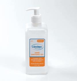 per case R702 HAND SANITISING GEL 3 For the rapid bactericidal disinfection of hands 3 Contains