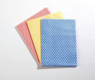 heavyweight multi-purpose cleaning cloths 3 Exceptionally durable and can be repeatedly washed 3 Absorbs 10 times own dry