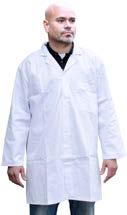cotton boilersuit Flame retardant finish Concealed stud front fastening Two breast and side